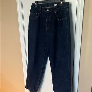 SOLD!! Levi's Men's Dark Blue Silvertab baggy  Jeans 32x32